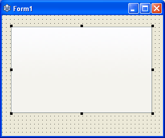 TPageControl shows up as a rectangle when you add it on form